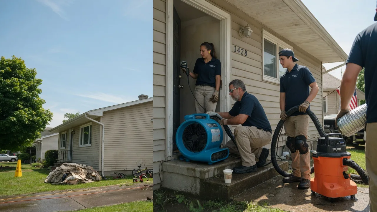Water Damage Restoration in Easton, KS near me